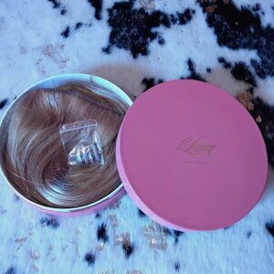 Luxy Human Hair Clip In Hair Extensions Honey Blonde Brown Balayage 16" Used